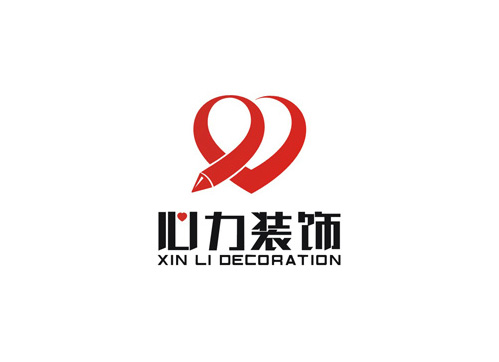 心力装饰标志LOGO标志