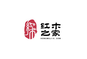 红木之家标志设计LOGO