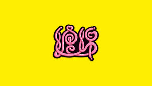 缠绵 字体设计LOGO