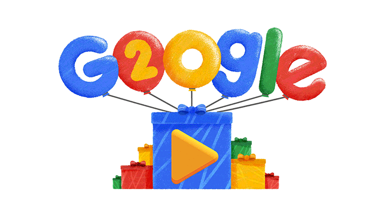【Google】谷歌20周年LOGO