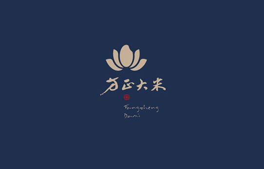 方正大米标志设计LOGO