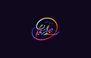 在一起 字体设计LOGO