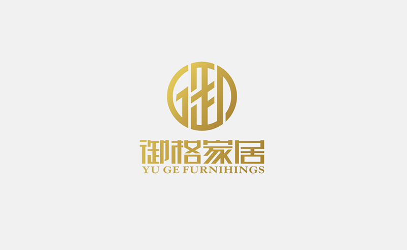御格家居 字体标志设计标志