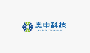 奥申科技 字体设计LOGO
