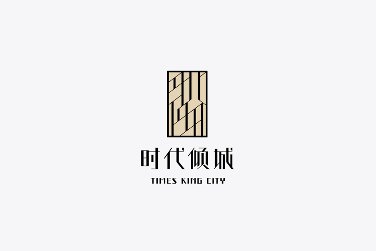 时代倾城地产Logo设计LOGO
