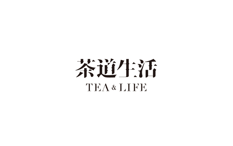 茶道生活字体设计LOGO