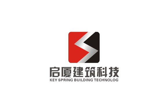 北京启厦建筑科技LOGO标志