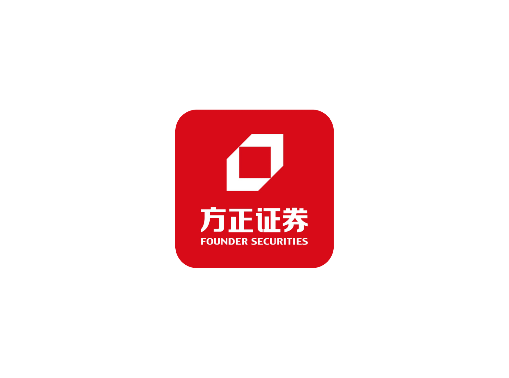 小方方正证券 ICON 图标标志