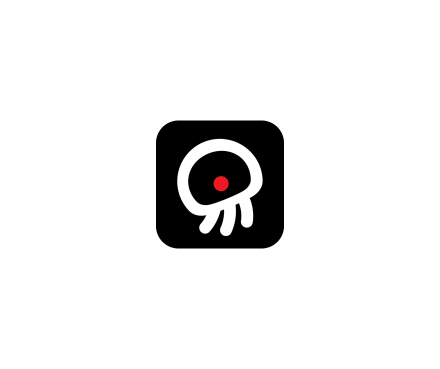 水母基因 ICON 图标标志
