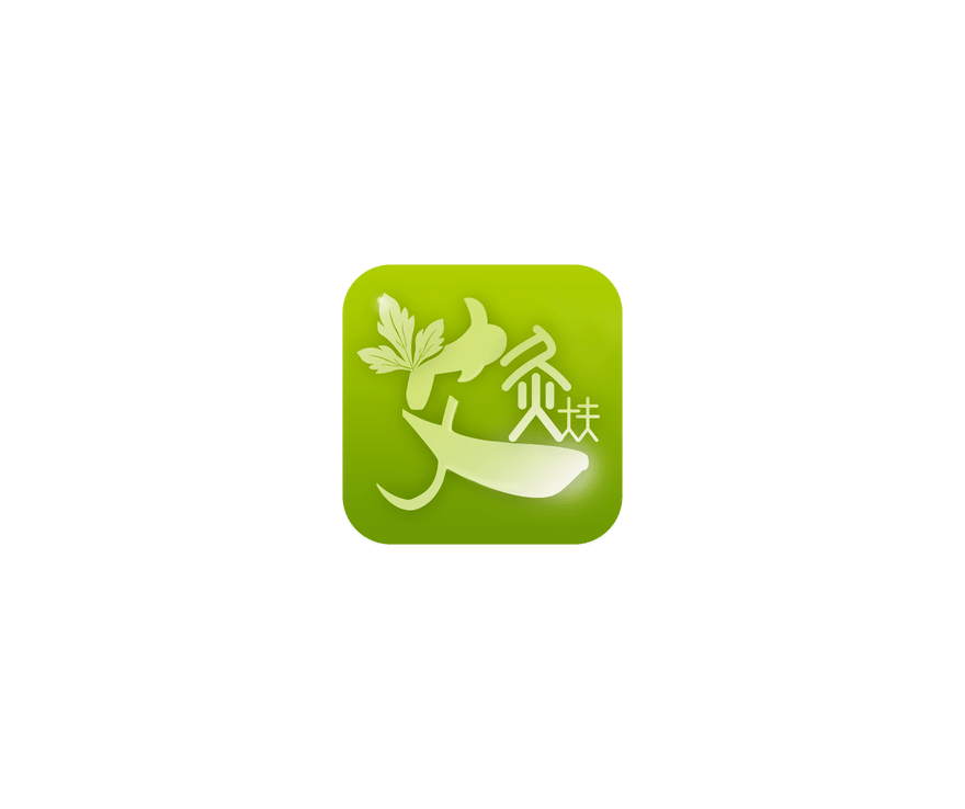 艾灸治百病 ICON 图标标志