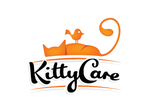 可爱的猫标志LOGO标志