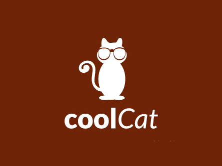 酷猫标志LOGO标志