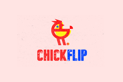 ChickFlip烧烤店标志LOGO标志