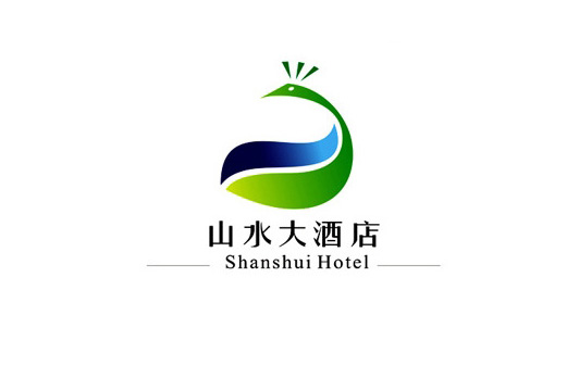 山水大酒店标志LOGO标志