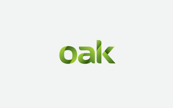 OAK字体设计LOGO