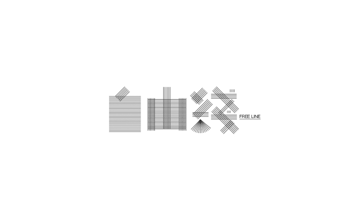 自由线字体设计LOGO