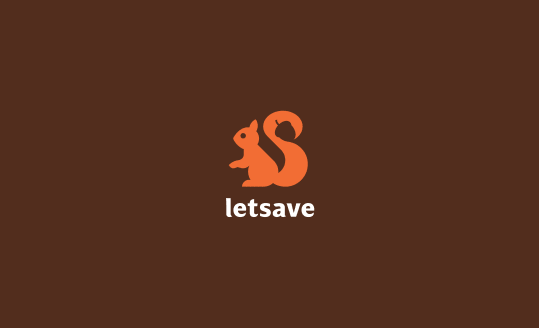 Letsave 松鼠标志