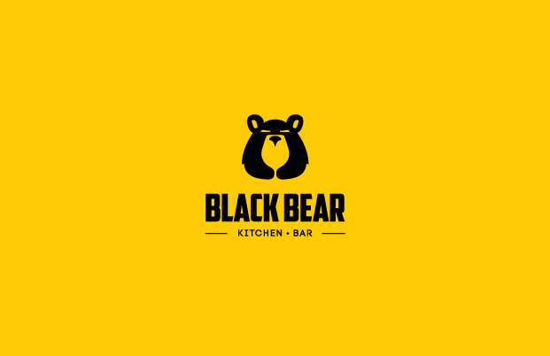 BlackBear黑熊标志LOGO