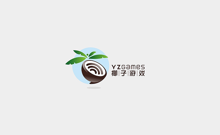 椰子游戏Logo设计LOGO