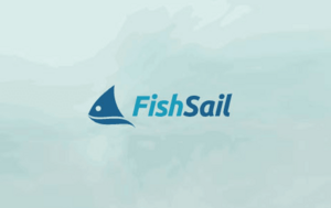 FishSail 鱼 帆标志设计LOGO