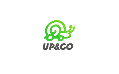 UP&GO标志LOGO标志