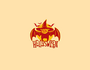 HELLOSWEEN 万圣节主题logoLOGO