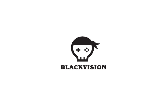 BlackVision国外游戏Logo设计LOGO