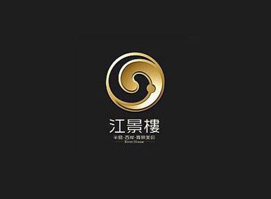 江景楼字体LOGO标志