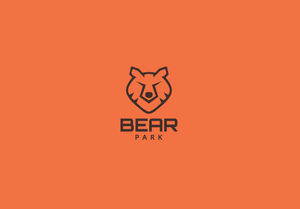 Bear 熊 动物标志LOGO