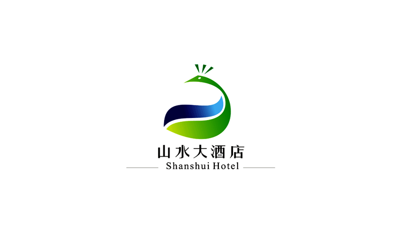 内蒙古山水大酒店标志LOGO