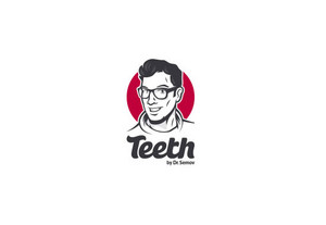 Teeth 人头像标志LOGO