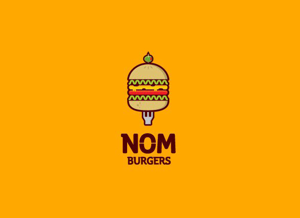 NowBurger 汉堡标志