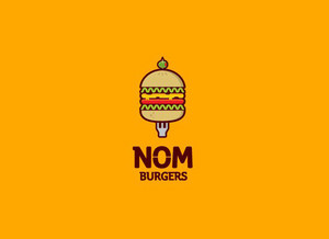 NowBurger 汉堡标志LOGO