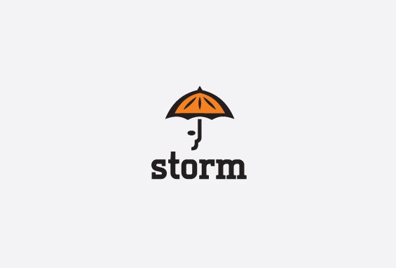 storm标志设计LOGO