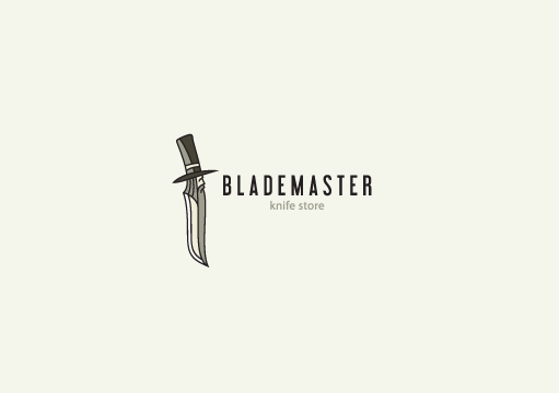 Blademaster 刀 帽子 男人标志