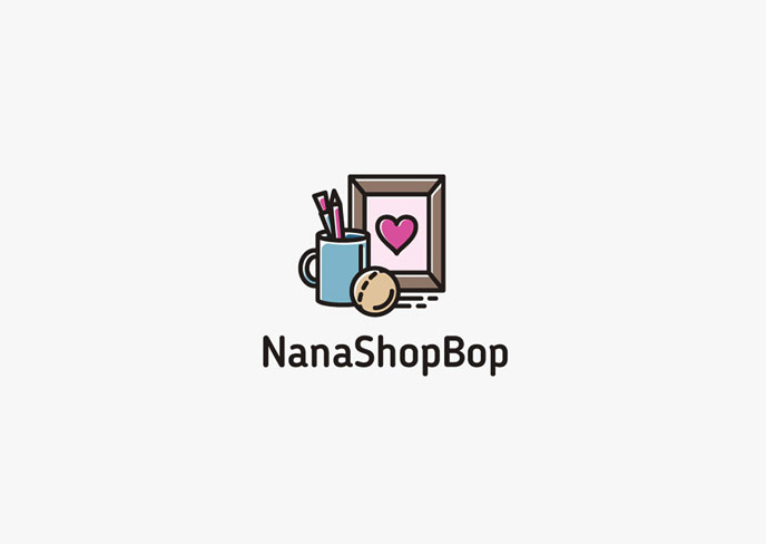 Nanashopbop 标志