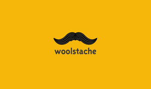 Woolstache 胡子标志LOGO
