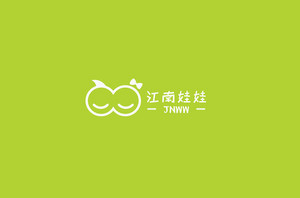 江南娃娃卡通标志LOGO