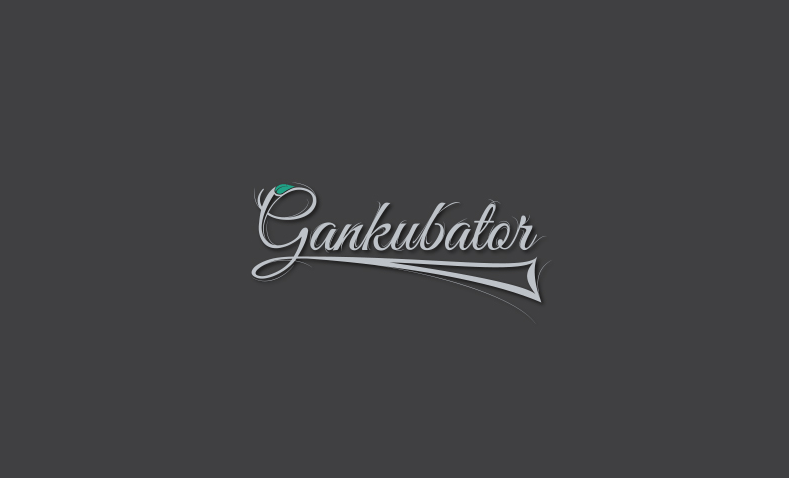 gankubator字体设计LOGO