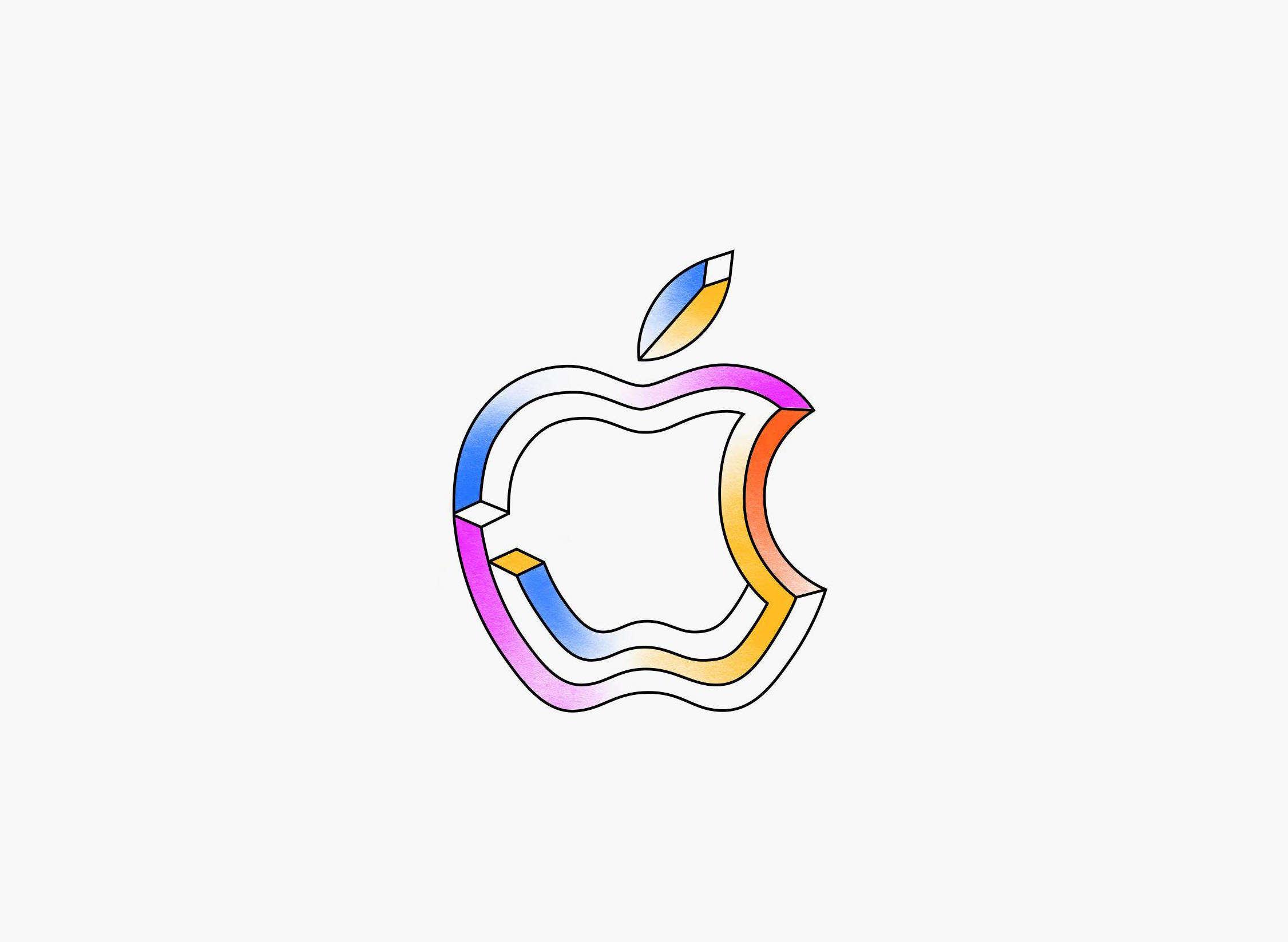 Apple苹果发布会371种风格标志021标志