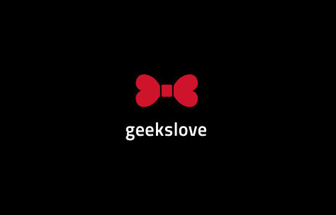 geekslove 心型领结标志