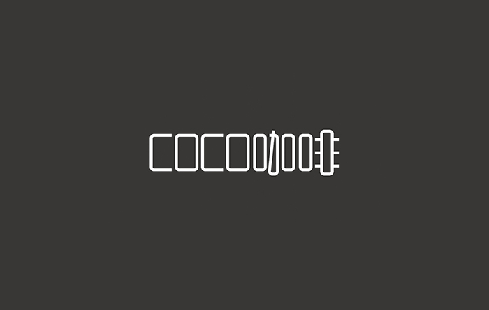 COCO咖啡字体设计LOGO
