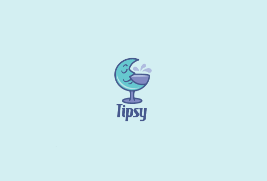 Tipsy标志设计LOGO
