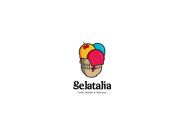 Gelatalia冰淇淋LOGO