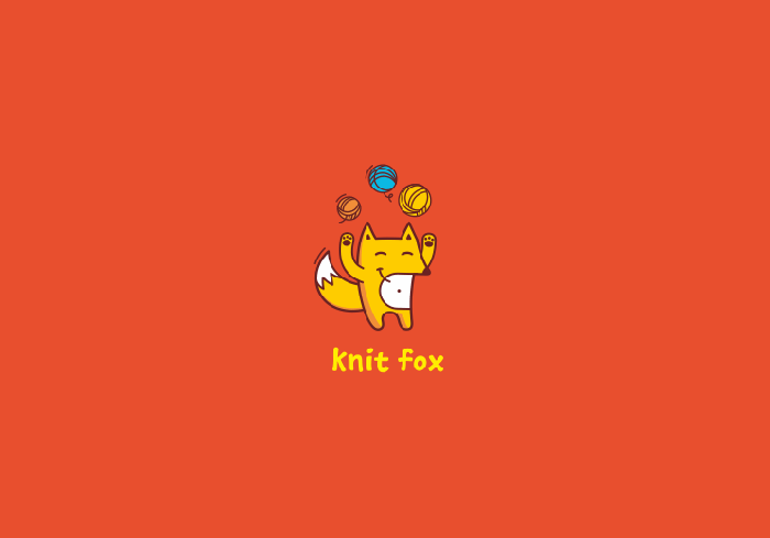 Knitfox国外Logo设计LOGO