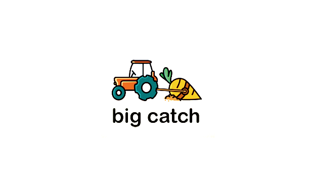 Big Catch 拖拉机胡萝卜标志