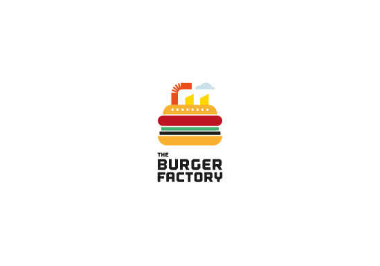 Burger 汉堡工厂标志