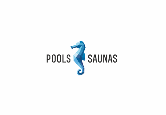 pools and saunas 海马标志