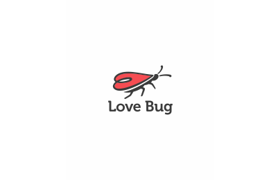 Love Bug 心型虫标志
