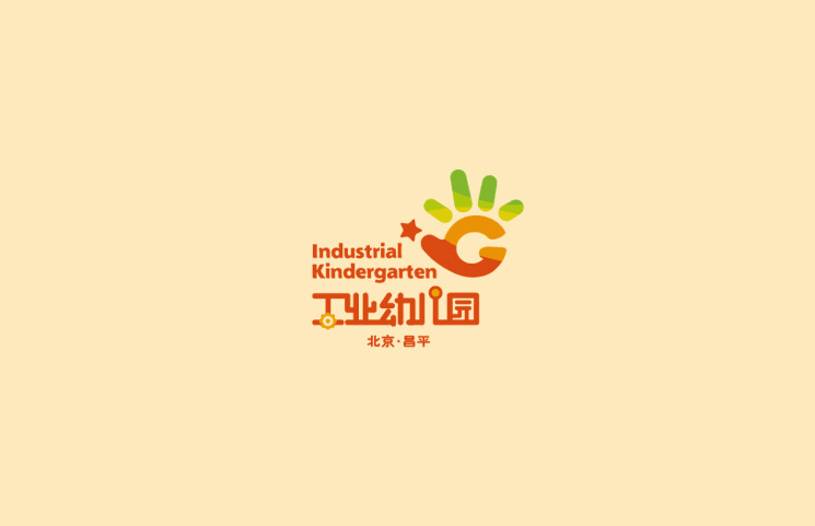 昌平工业幼儿园Logo设计LOGO